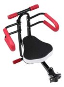 Imagen de Silla De Niño Para Bicicleta Delantera Con Baranda Rojo