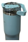 Imagen de Vaso Térmico 900 Ml Con Agarre - Celeste - Lisa