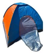 Imagen de Carpa 2x2mts Carpa4 Personas Excelente Calidad Azul Y Naranja