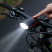 Imagen de Luz Frontal Bicicleta Led - Bocina - Usb