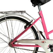 Imagen de Bicicleta De Paseo Dama R26 + Accesorios Armada Unica - Rosa chicle - M