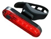 Imagen de Luz Trasera Bici Led Usb Volcano Negro