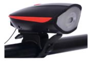 Imagen de Luz Frontal Bicicleta Led - Bocina - Usb - Rojo