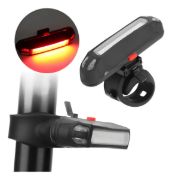 Imagen de Luz Trasera Led C/carga Usb 100 Lumen Negro