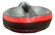Imagen de Asiento Super Acolchonado Bicicleta Grueso Negro 25x20cm