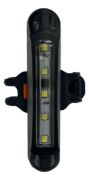 Imagen de Luz Trasera Led C/carga Usb Negro