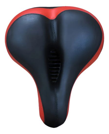 Imagen de Asiento Prostatico Acolchonado + Cubre Asiento Polyfon Negro
