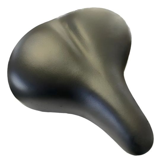 Imagen de Asiento Bicicleta Acolchonado Sbk C/reflectivo Negro