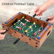 Imagen de Mini Metegol De Madera Juego De Mesa Futbol Niños Tablero Marrón