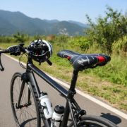 Imagen de Asiento Bicicleta Mtb + Cubre Asiento Polyfon Negro