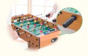 Imagen de Mini Metegol De Madera Juego De Mesa Futbol Niños Tablero Marrón