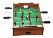 Imagen de Mini Metegol De Madera Juego De Mesa Futbol Niños Tablero Marrón