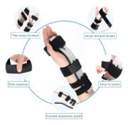 Imagen de Estabilizador De Mano  Con Ferula  Con Velcro Lesiones Negro M