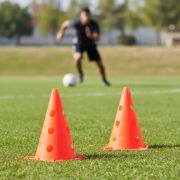 Imagen de Cono  Entrenamiento Ranurado 30cm Entrenamiento Fútbol - Rojo