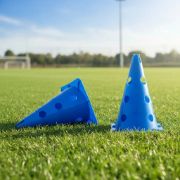 Imagen de Cono  Entrenamiento Ranurado 30cm Entrenamiento Fútbol - Azul