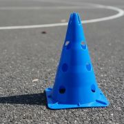 Imagen de Cono  Entrenamiento Ranurado 30cm Entrenamiento Fútbol - Azul