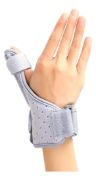 Imagen de Estabilizador Dedo Con Muñequera Lesiones Tendinitis Gris M