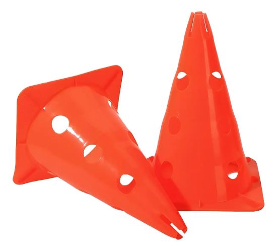Imagen de Cono  Entrenamiento Ranurado 30cm Entrenamiento Fútbol - Rojo