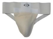 Imagen de Protector Inguinal Proteccion Taekwondo Karate - Blanco - M