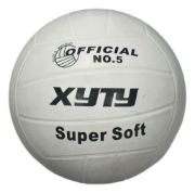 Imagen de Pelota Volley K Cosida + Red Volley Medida Oficial Gris