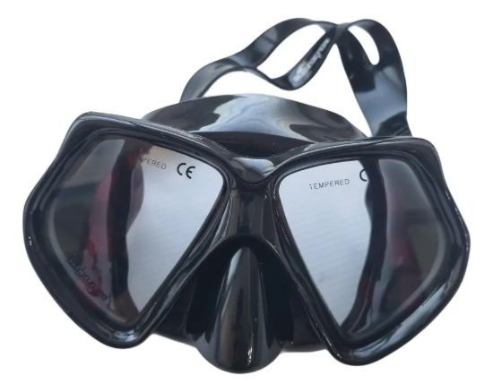 Imagen de Mascara Lente Buceo Snorkel Scuba Zone - Negro
