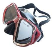 Imagen de Mascara Lente Buceo Snorkel Scuba Zone - Rojo