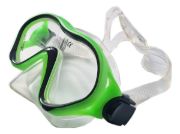 Imagen de Mascara Lente Buceo Snorkel Scuba Zone - Verde