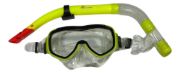 Imagen de Set Mascara + Snorkel  Buceo Excelente Calidad - Amarillo