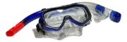 Imagen de Set Mascara + Snorkel  Buceo Excelente Calidad - Azul