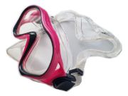 Imagen de Mascara Lente Buceo Snorkel Scuba Zone - Rosa chicle