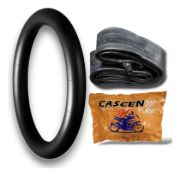Imagen de Cámara Moto Cascen 110/90-16 Excelente Calidad Schrader Negro