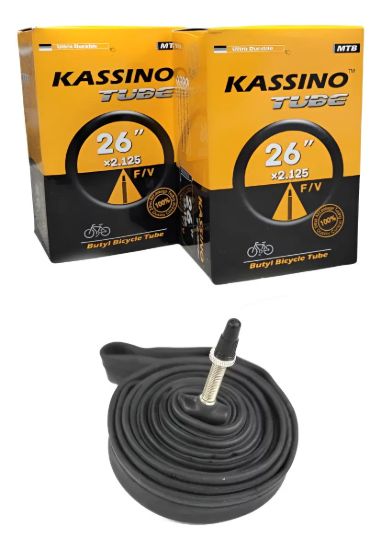Imagen de Cámara  Bicicleta Kassino 26 X 2,125 F/v Schrader