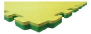 Imagen de Piso Tatami Goma Eva Encastrable 1x1m 2cm Demstore - Amarillo - Gránulos