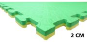 Imagen de Piso Tatami Goma Eva Encastrable 1x1m 2cm Demstore - Amarillo - Gránulos