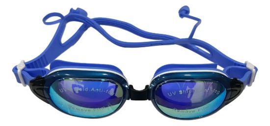 Imagen de Lente Natacion Piscina  Puente Intercambiable Uv Antifog - Azul