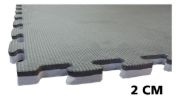 Imagen de Piso Tatami Goma Eva Encastrable 1x1m 2cm Demstore - Negro - Gránulos