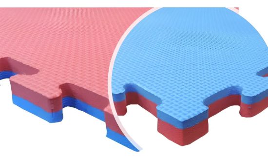 Imagen de Piso Tatami Goma Eva Encastrable 1x1m 2cm Demstore - Azul - Gránulos