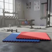 Imagen de Piso Tatami Goma Eva Encastrable 1x1m 2cm Demstore - Azul - Gránulos