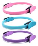 Imagen de Aro Anillo Flexible Pilates Yoga Fitness Equilibrio 37 Cm - Rosa
