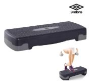 Imagen de Step Aerobic 2 Escalones Regulables Umbro Negro