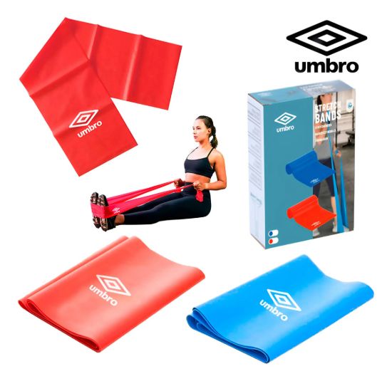 Imagen de Banda Theraband Umbro Tensión Media Azul
