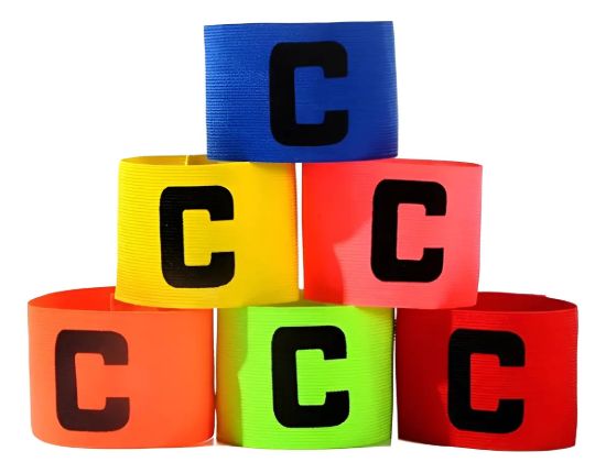 Imagen de Brazalete De Capitan Cinta Capitan Con Velcro - Naranja