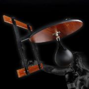 Imagen de Set Pera Punching Ball + Plataforma Profesional Boxeo Negro