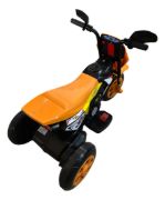 Imagen de Moto A Bateria Niños Motocross Triciclo Naranja