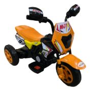 Imagen de Moto A Bateria Niños Motocross Triciclo Naranja