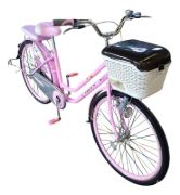 Imagen de Bicicleta Paseo R26 C/parrilla Y Canasto Rosa Green Rosa 26 "
