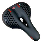 Imagen de Asiento Super Acolchonado Bicicleta + Luz Led Incorporado Negro 27 Cm 22 Cm