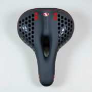 Imagen de Asiento Super Acolchonado Bicicleta + Luz Led Incorporado Negro 27 Cm 22 Cm