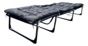 Imagen de Catre Plegable Acolchonado Resiste Grande 193x75cm Negro