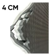 Imagen de Piso Tatami Goma Eva Encastrable 1x1m 4cm Dmstore Negro Gránulos
